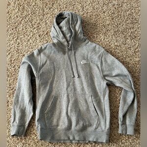 Nike women’s Heather Gray Pullover Hoodie